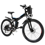 Ancheer 26inch 36V Foldable Electric Power Mountain Bicycle with Lithium-Ion Battery