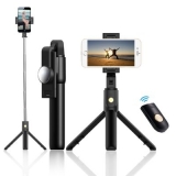 K10 Wireless Bluetooth Tripod Selfie With One Button Control Photo Selfie Stick