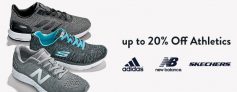 20% off Athletics.