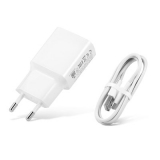 Original Xiaomi EU Plug USB Charger Power Adapter + Type-C Data Cable Set