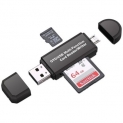 Gocomma 2 in 1 Micro USB and Memory Card Reader