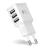 gocomma Universal 2A 3 USB Ports Multifunctional Travel Charger Adapter