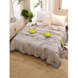 Crown Quote Pattern Soft Fluffy Warm Blanket