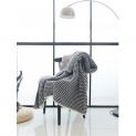 Striped Jacquard Knitted Blanket