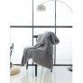 Striped Jacquard Knitted Blanket