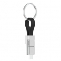 CHUMDIY 3-in-1 Keychain Data Sync Charge Cable