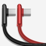 Gocomma Elbow Type-C 3A Fast Charging Data Cable