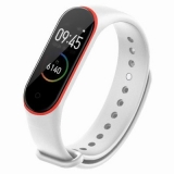 TAMISTER Two-Color Anti-Lost Replacement Strap for Xiaomi Mi Band 4