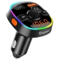 Alfawise QC3.0 Bluetooth 5.0 FM Transmitter RGB light Car Charger