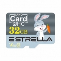 ESTRELLA Cute Cartoon Animal Pattern High Speed Micro SD Card U2HC SDHC V60 Class 10 Memory TF Card