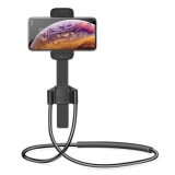 Multi Usage Concise Phone Holder Bedside Tablet Bracket Neck / Waist Hanging Stand