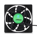 CAPEXIN Mini Cooling Fan Powerful Heat Dissipation CPU Cooler for TV Box Mini PC Notebook Computer Use