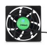 CAPEXIN Mini Cooling Fan Powerful Heat Dissipation CPU Cooler for TV Box Mini PC Notebook Computer Use