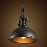 Black Retro Industrial Vintage Pendant Lamp Chain Loft Dinging Ceiling Hanging Lights