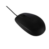 Optical USB Wired 3 Button Plug / Play Mouse for Dell