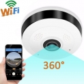 2MP Fisheye VR Panoramic Camera 1520P Wireless Virtual IP Camera Home Security