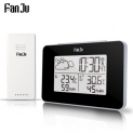Weather Station Wireless Sensor Hygrometer Thermometer Electronic LCD Time Desktop Table Clocks