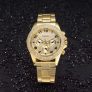 Fashion Stainless Steel Quartz Man Nice Gift Watches Diamond Dress Clocks Business Watch