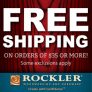 February and March Special from Rockler: Free Shipping on Orders $35+ Every Day with code
