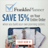 Save 25% on any full-priced item at FranklinPlanner.