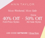 40% Off Full Price Styles