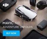 DJI Mavic Air – foldable camera drone.
