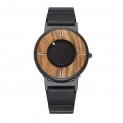 Magnet Watches Casual Quartz Watch Simple Men Minimalist Wooden Dial