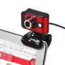 20MP USB 2.0 HD Webcam Camera 3 LED WebCam Built-in MIC for PC Laptop