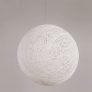 Creative Garden Hemp Ball Pendant Light Rattan Art Linen Thread Bird Nest Ball LED Hang Lamp
