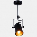 Industrial Pendant Light Vintage Black Pendant Light Spotlights LED Lamp Restaurant Decoration