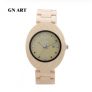 Fashion Nice Sandalwood Watches for Men Chronograph Wood Wristband Quartz Wristwatch for Gentleman