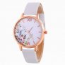 Ladies Leather Strap Casual Quartz Watch Waterproof Female Watch Fashionable Popular Nice Gift