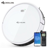 DEALDIG Robvacuum 8 Robot Vacuum Cleaner with WiFi Connectivity for Alexa