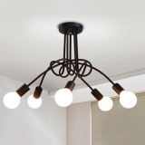 Modern Painted Art Deco Mini Pendant Lights Iron Minimalist LED 220V Lamp