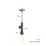 Steam Punk Loft Industrial Iron Water Pipe Mini Pendant Lights
