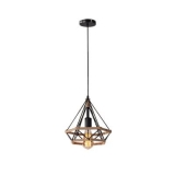 Wrought Iron Rope Pendant Lamp American Country Industrial Light  E27 for Bathroom