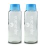 18 oz. Glass Water Bottle Twin-Pack