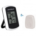 LCD Digital Wireless Indoor Outdoor Thermometer Temperature Measurement Ambient Weather Tester