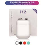 I12 tws Wireless Bluetooth Earphone Headset Potable Stereo Hifi Bluetooth 5.0 Touch Control Earbuds