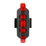 USB Rechargeable LED Bicycle Light Front Rear Tail Warning Flash Lamp Mountain Bike Road Bike