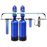 Salt-Free Softener and Rhino Whole House Well Water Filter with UV Pro