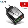 OLAF  3.0 USB Charger QC3.0 Fast Charging Mobile Phone Charger for iPhone Samsung Xiaomi mi note 10