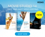 2-For-1 Deal! Get VEGAS Movie Studio 14 for only $49.99 now and get a FREE update to Version 15