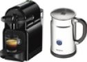 Nespresso - Inissia/Aero+ Espresso Maker and Milk Frother - Black
