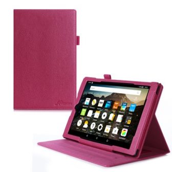 rooCASE Amazon Fire HD 10 2015 Dual View Leather Case Cover Auto...